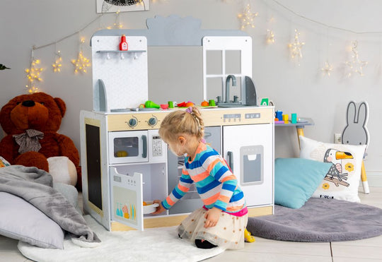 Houten Restaurant & Keuken 2-in-1