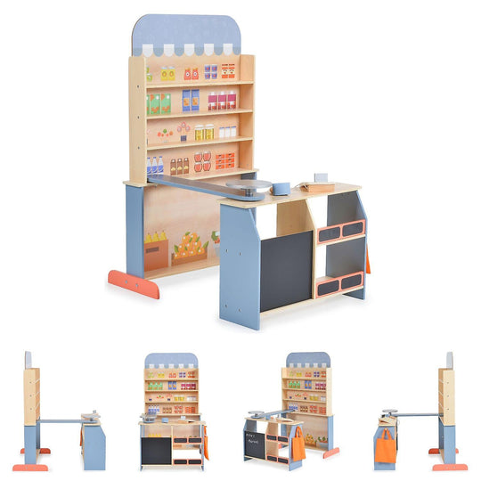 Houten Supermarkt – Kinderwinkel Set