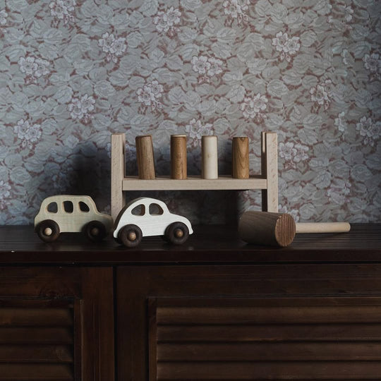 Houten Klopbank - Naturel