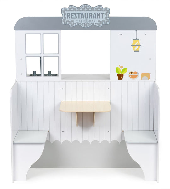 Houten Restaurant & Keuken 2-in-1