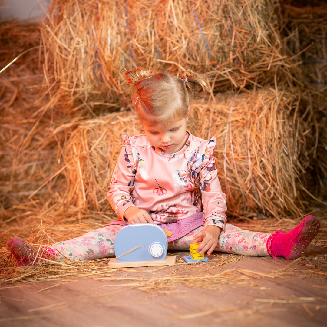 Houten Broodrooster Set