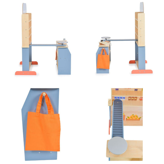 Houten Supermarkt – Kinderwinkel Set