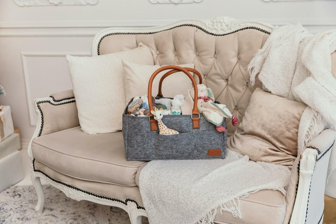 Storage Basket / Diaper Caddy Organizer