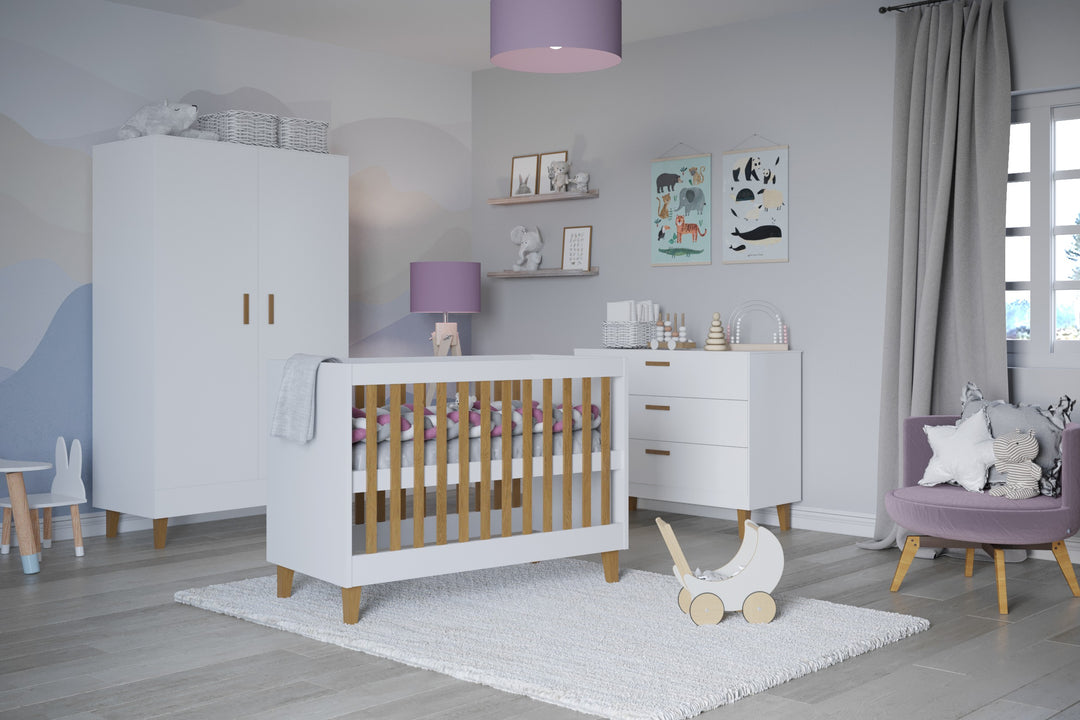 Baby Bed Kubi - White