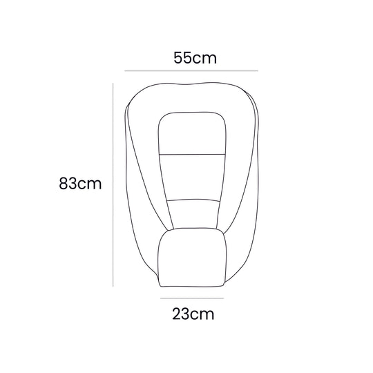 Baby Nest for Sleeping - Grey