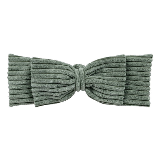 Baby Nest With Braided Bumper - Olive Green