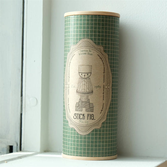 LALA Houten Stokfiguurtje - Groen
