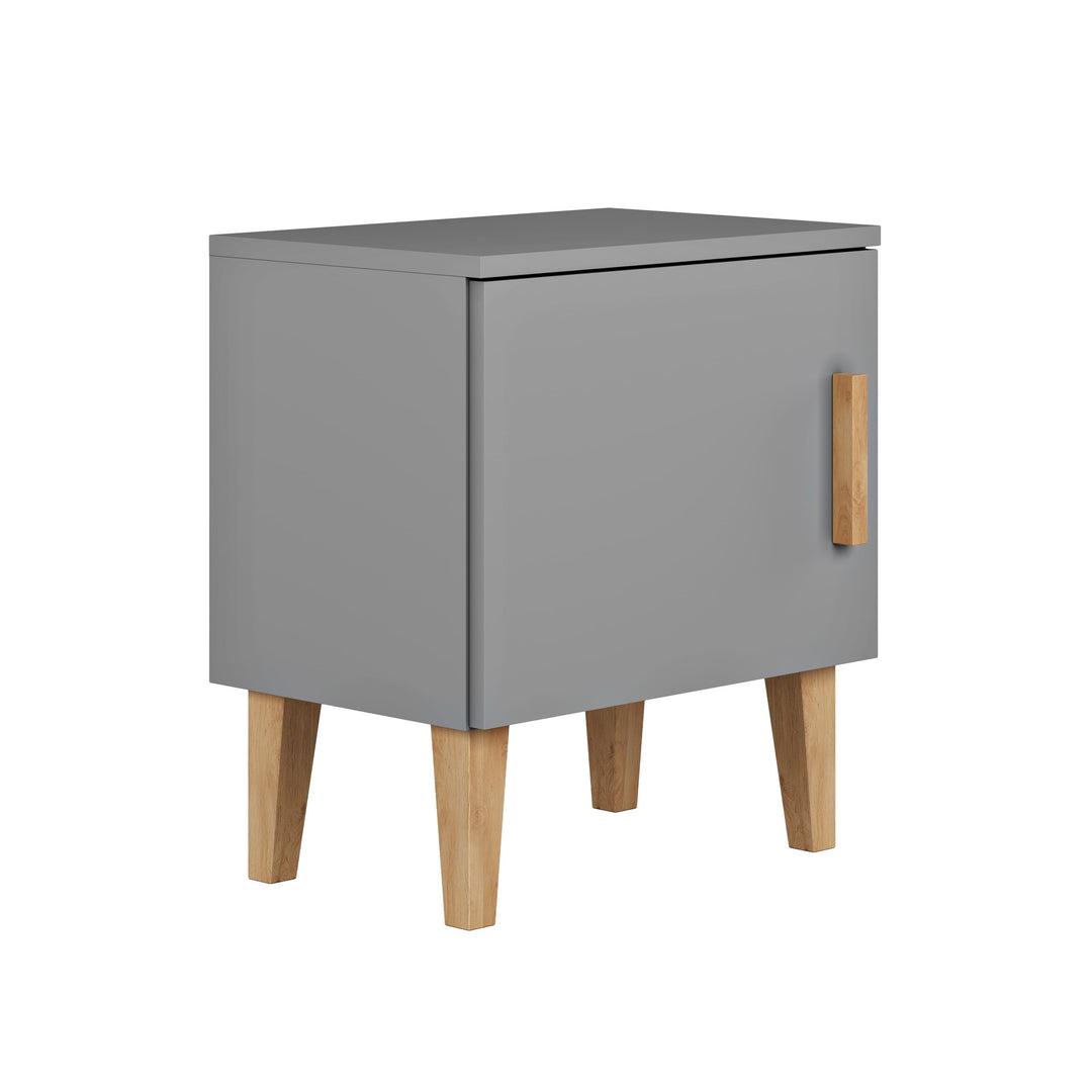 Bedside Table Kubi - Grey