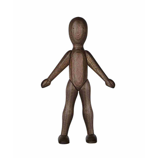 Walnoten Houten Popje met Jurk