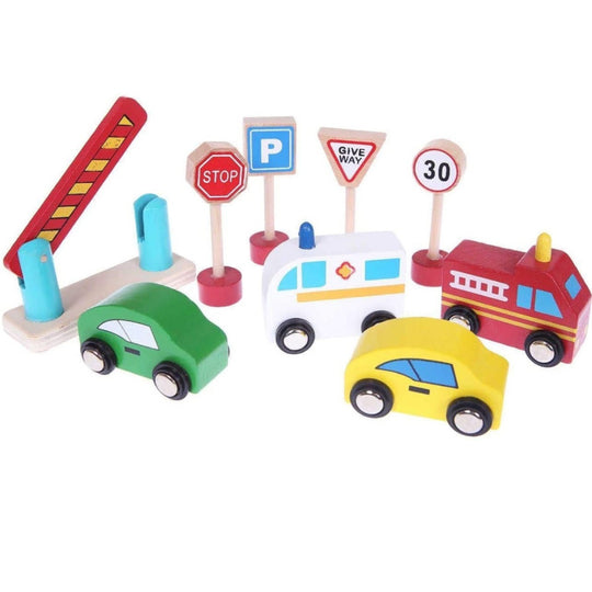 Houten parkeergarage - met 3 verdiepingen