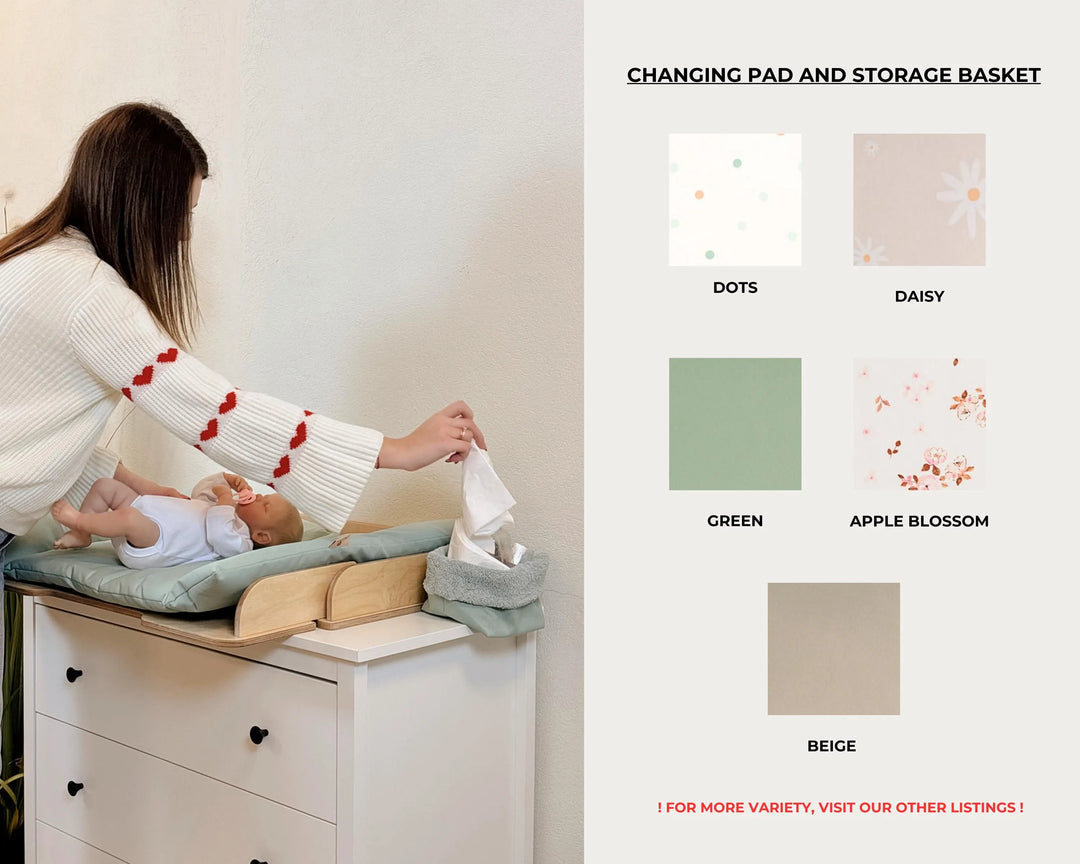 Verschoonmat Babyverzorgingskussen voor Commode