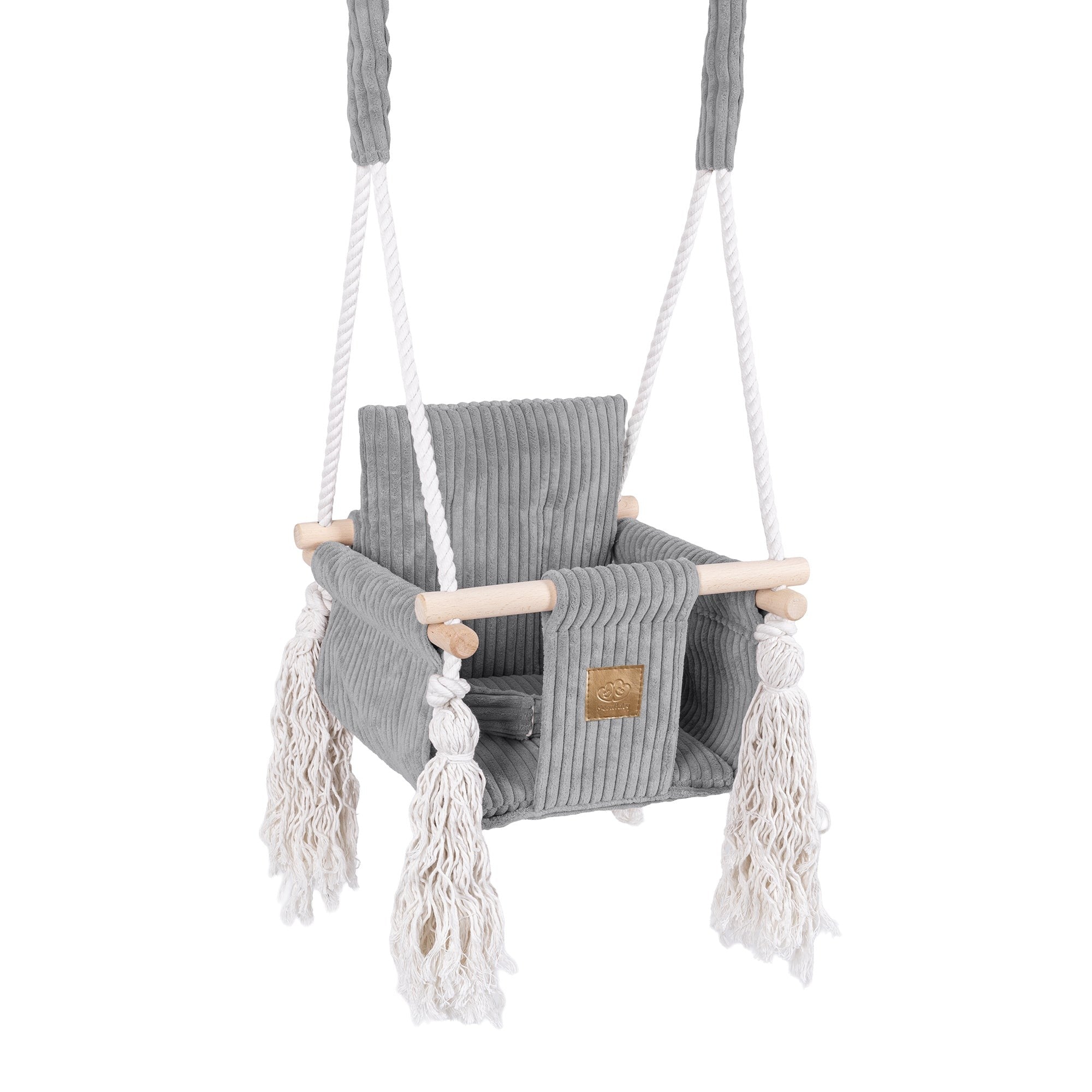 Indoor Baby Swing, Square - Grey