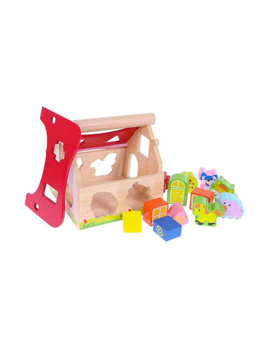 Boerderijvormensorteerder met dieren