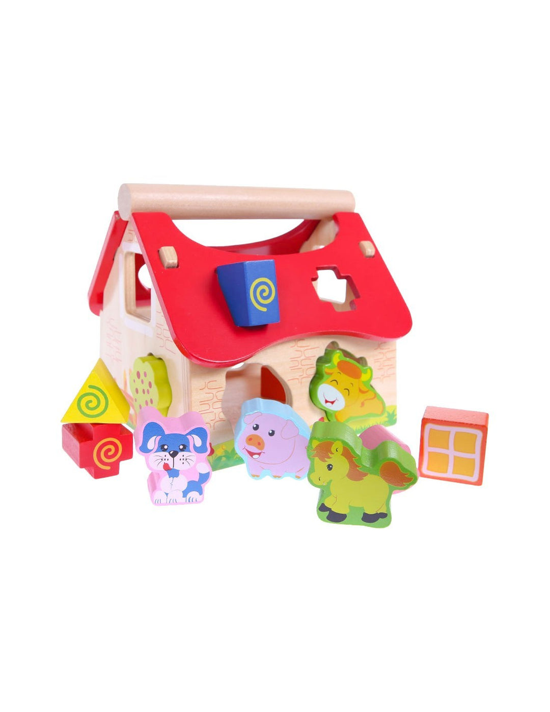 Boerderijvormensorteerder met dieren