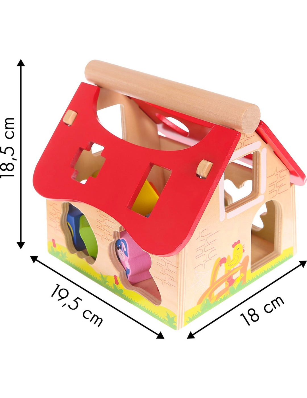 Boerderijvormensorteerder met dieren