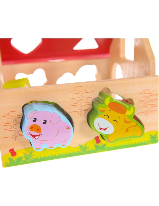 Boerderijvormensorteerder met dieren