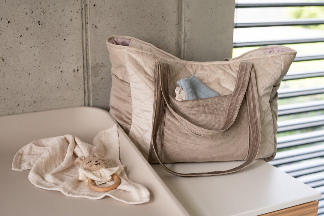 Mom / Weekender Bag - Beige