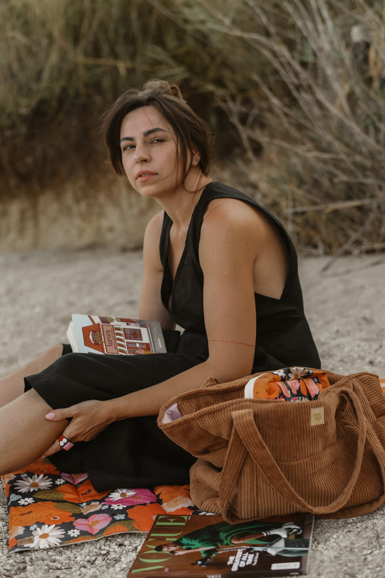 Mom / Weekender Bag - Caramel