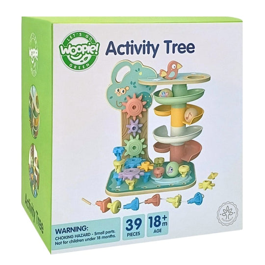 Montessori 4in1 Ball Track Activity Tree
