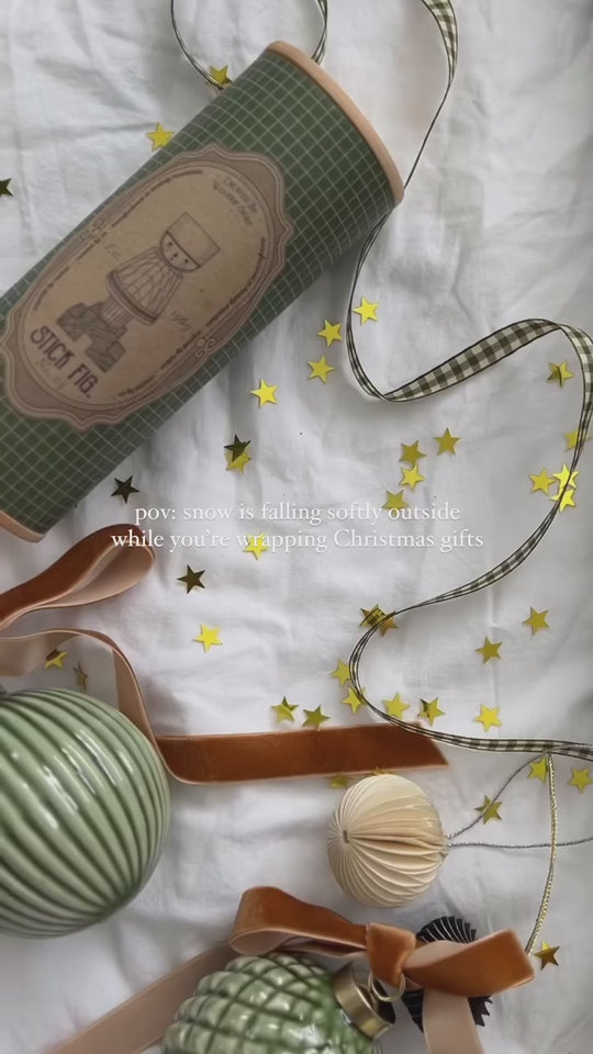 LALA Houten Stokfiguurtje - Groen