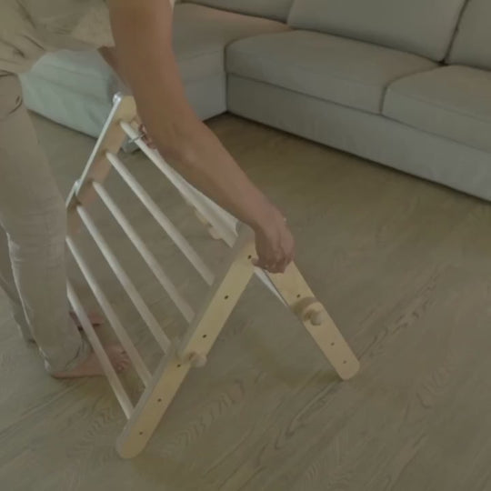 Ette Tete MOPITRI® 4-segmenten aanpasbare klimdriehoek met een glij-/klimhelling