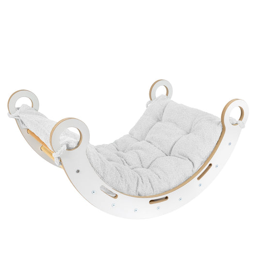 Snug Rocker for Kids - White Pillow