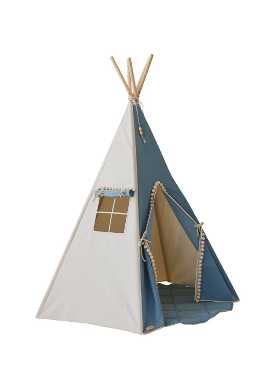 Teepee Tent - Jeans With Pompoms