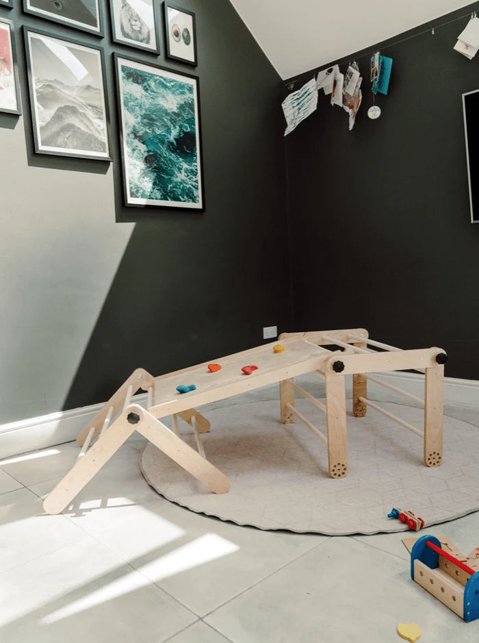 Pikler-driehoek met 2 secties