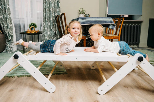 Pikler-driehoek met 2 secties