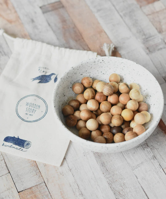 Houten Montessori-getallenbord