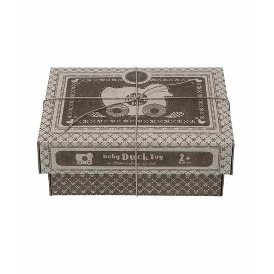 Wooden Toy on Wheels - Duck