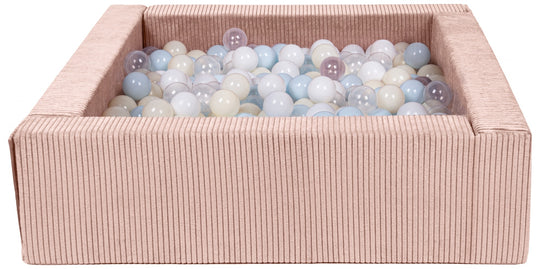 Soft play Corduroy ball pit, home ball pit, indoor, outdoor, ball pit + 300 balls
