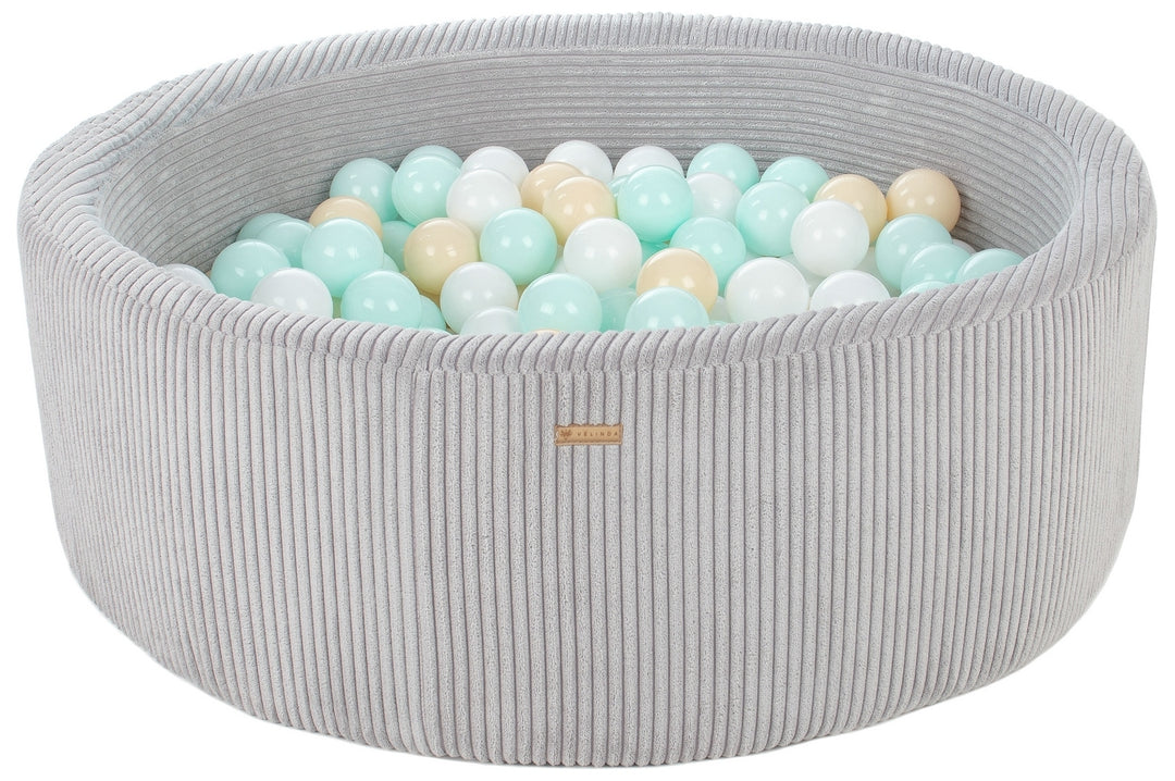 Ball pit + 300 balls, corduroy fabric
