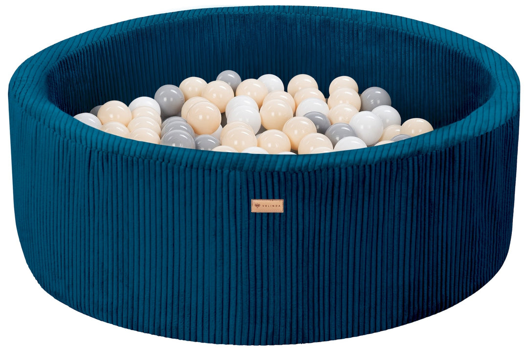 Ball pit + 200 balls, corduroy fabric