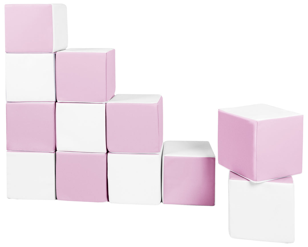 Soft Play Cubes, 12 building blocks for kids