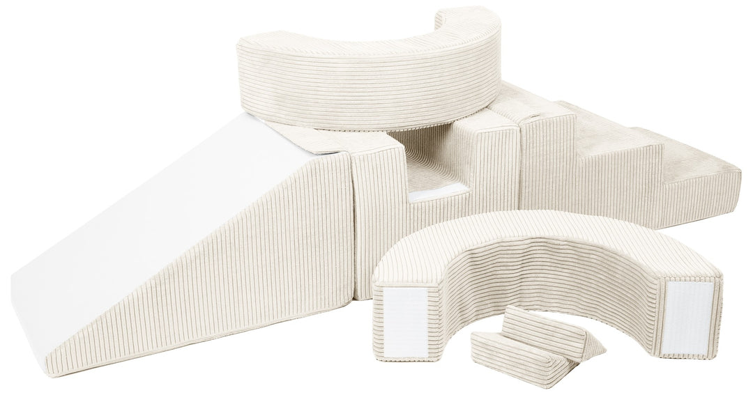 Hoop set of 7 large foam blocks