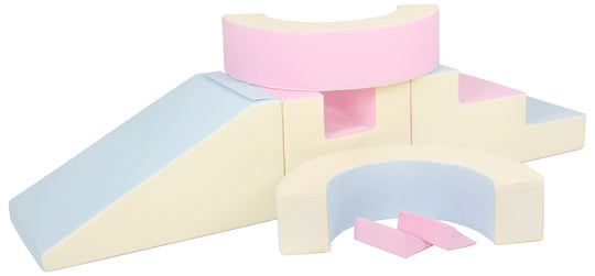 Hoop set of 7 large foam blocks