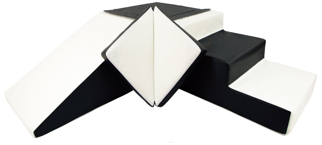 Slide set of 4 large foam blocks