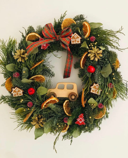 Houten auto - Offroad - Terreinwagen - Jeep