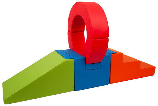 Hoop set of 7 large foam blocks