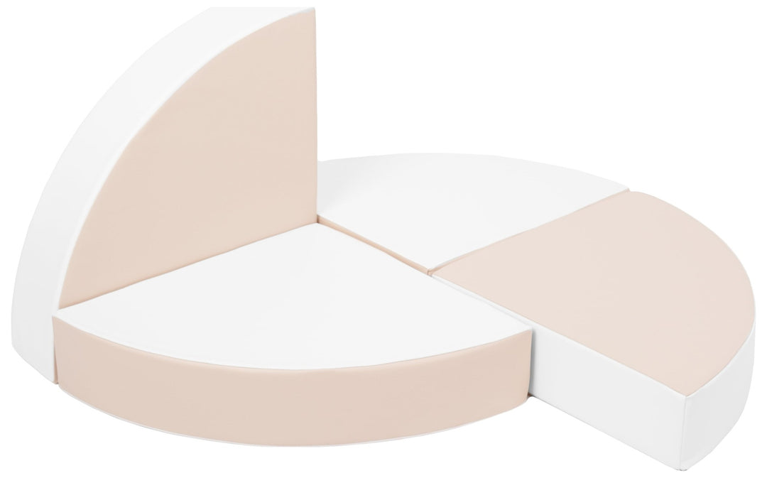 Wheel set of 4 large foam blocks