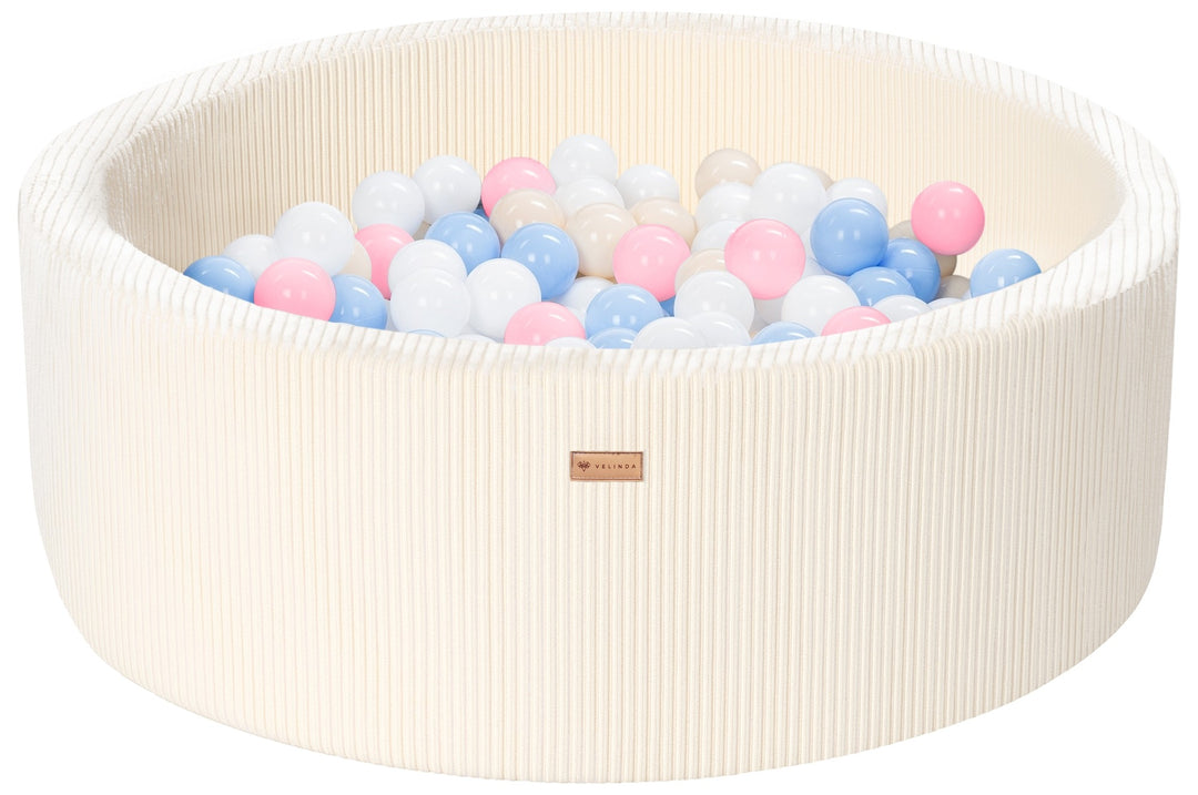 Ball pit + 200 balls, corduroy fabric