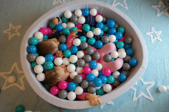 Grey ball pit + 450 balls