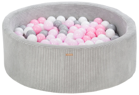 Ball pit + 200 balls, corduroy fabric