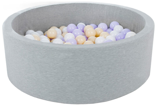 Soft Jersey ball pit with 200 balls