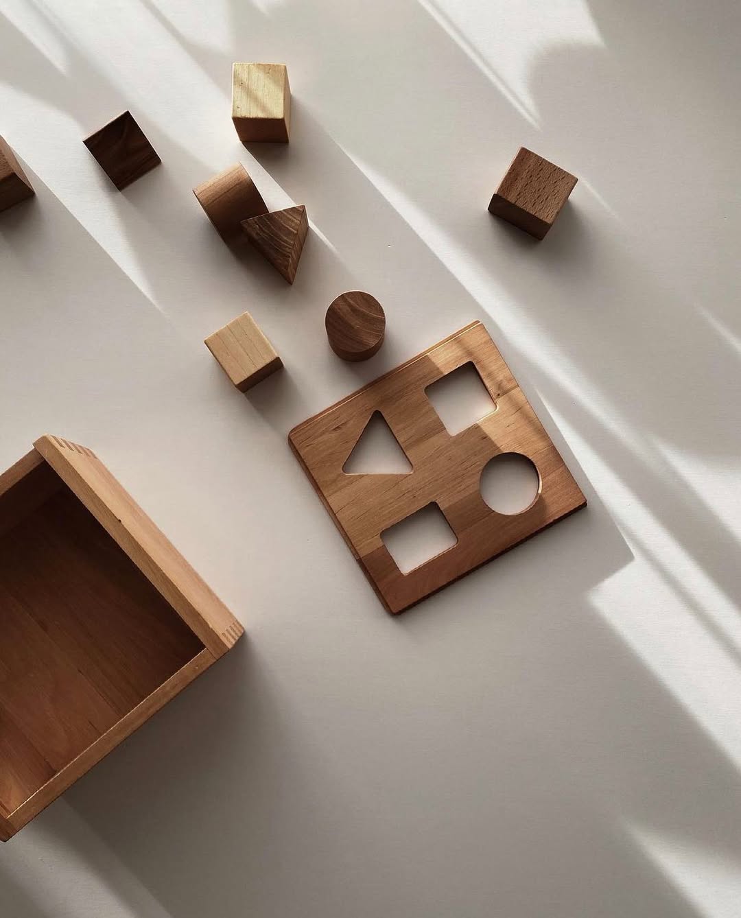 Houten Vormsorteerdoos - Naturel