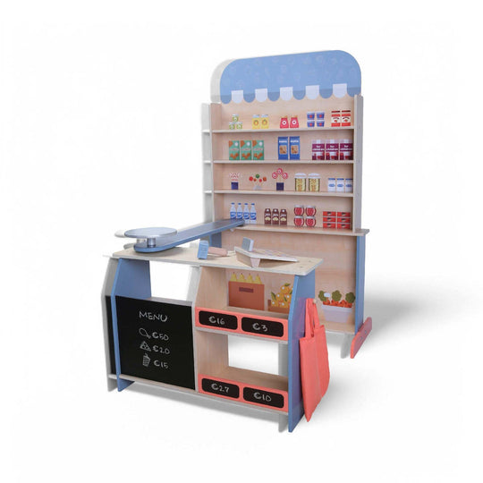 Houten Supermarkt – Kinderwinkel Set