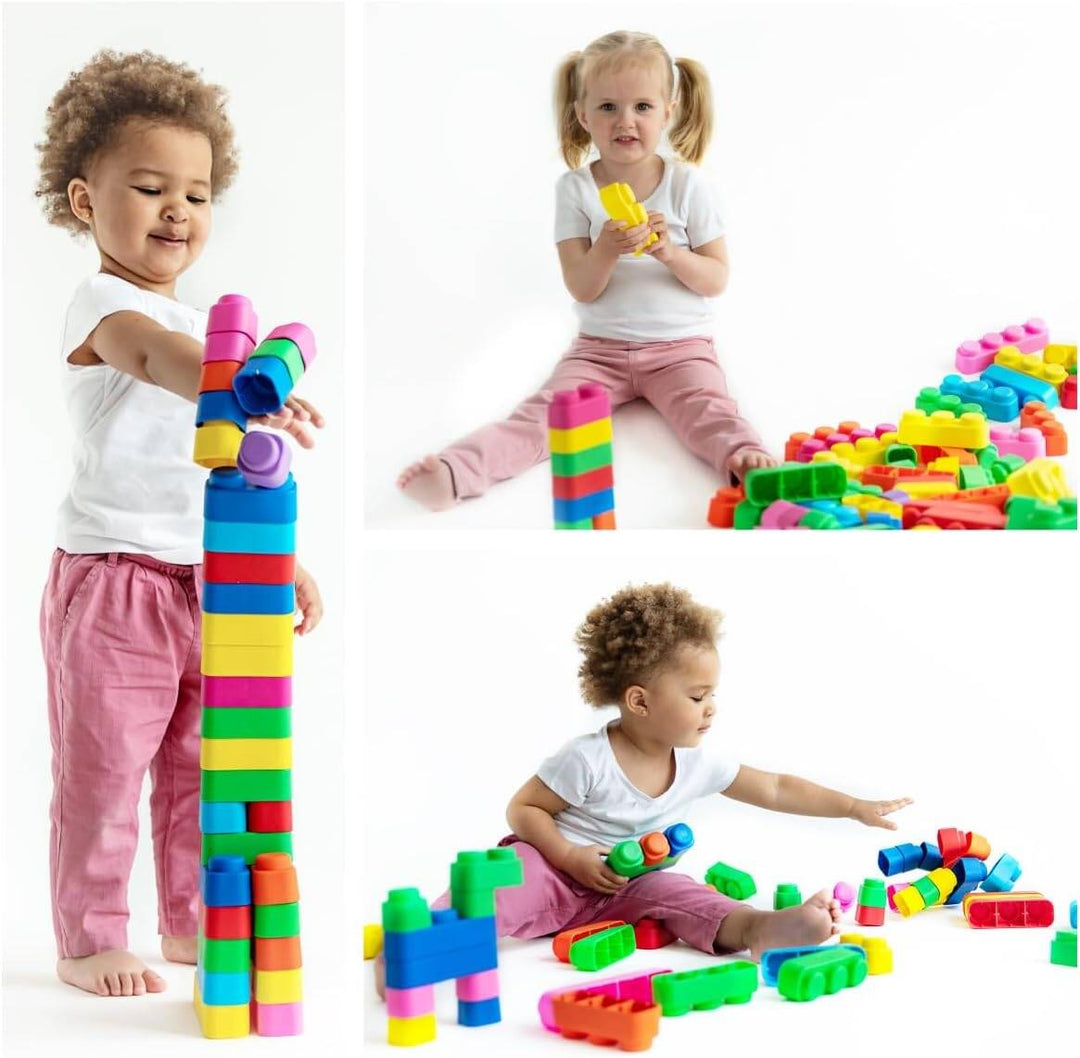 Zachte Bioblokken Set - 42 stuks