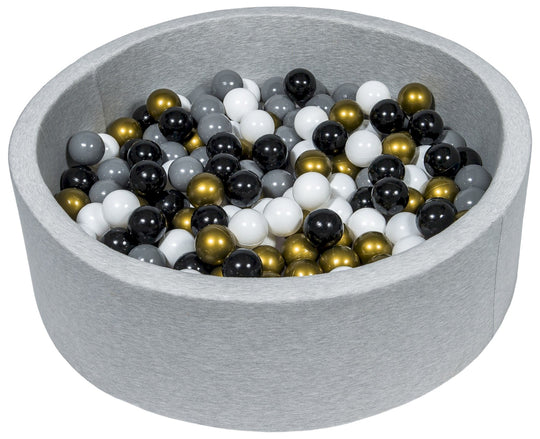 Soft Jersey ball pit with 200 balls