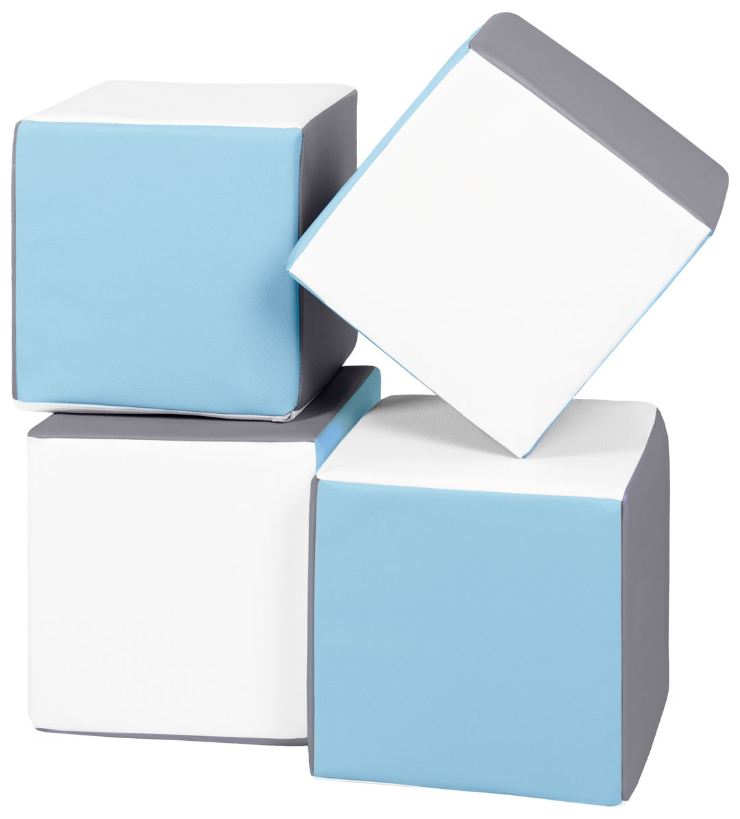 Soft Play Cubes, 4 building blocks for kids